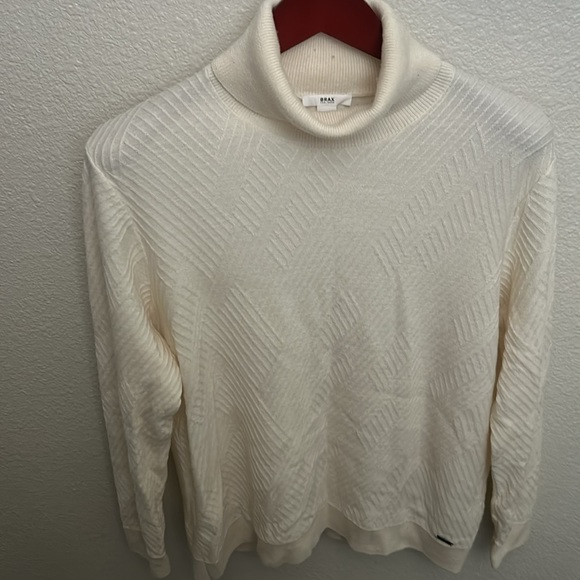 Brad ivory turtle neck 100 wool xl - Picture 1 of 8